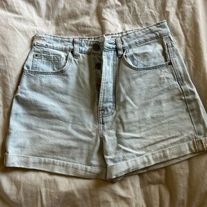 High rise mom shorts